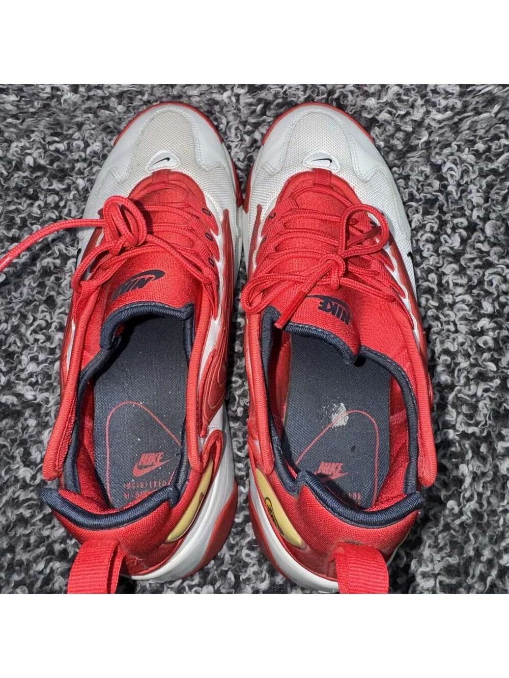 Nike Zoom Air 2K Men's Size 8.5 Athletic Red A00269-102 Basketball Running Shoes